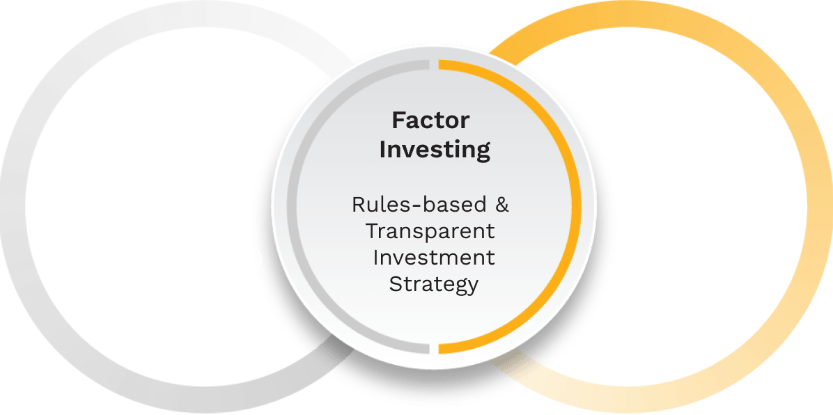 Factor Investing offers the Best of both worlds